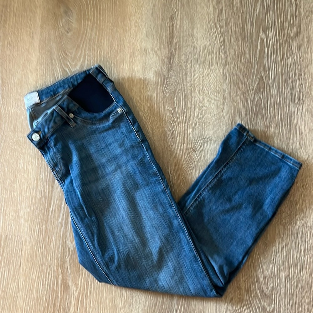 Gap maternity cropped jeans